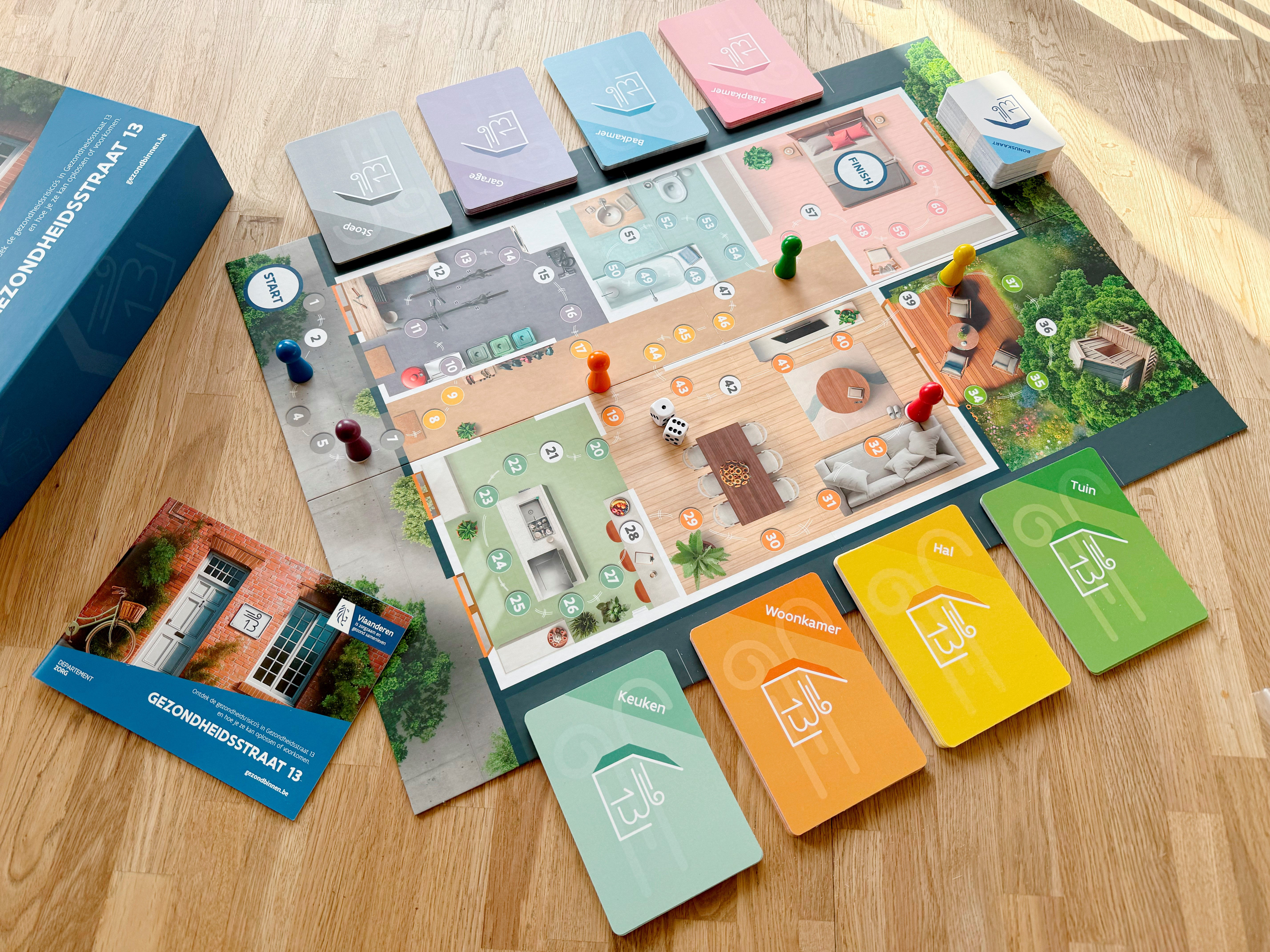 Gezelschapsspel Gezondheidsstraat 13
